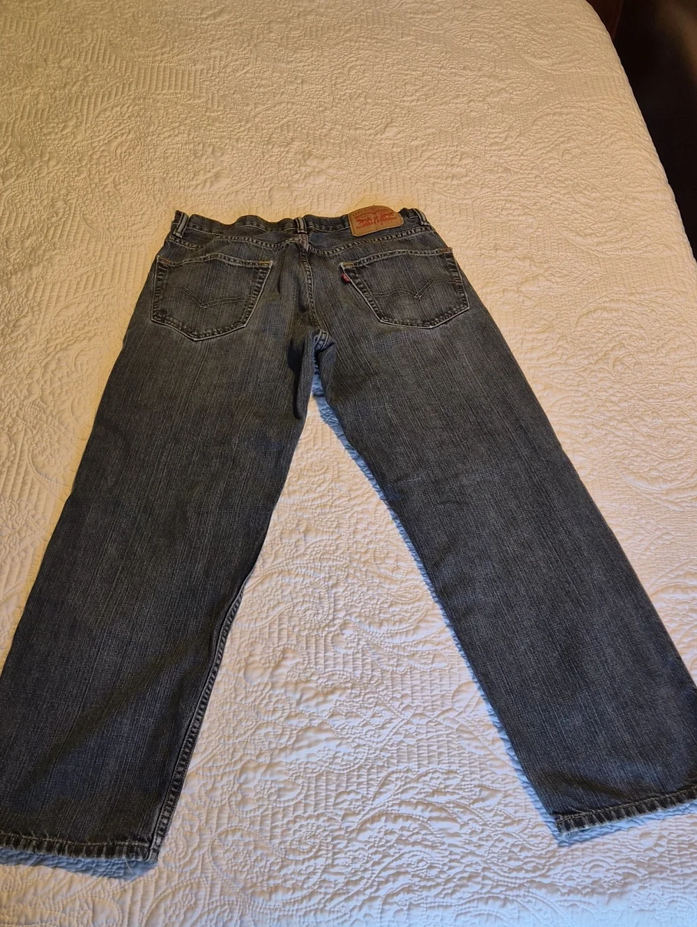 Levi's Men's Relaxed Fit Jeans - Blue Denim 33x32